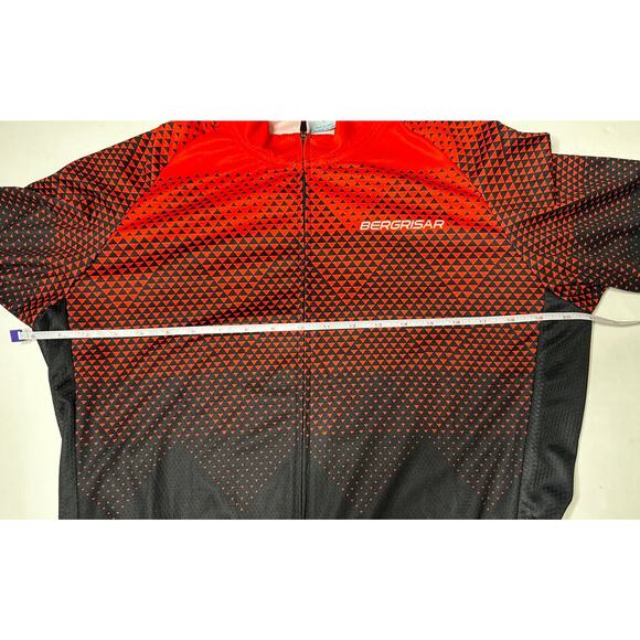 NWT BERGRISAR Men's Cycling Jerseys Short Sleeves Bike Shirt Sz Large - Picture 9 of 12